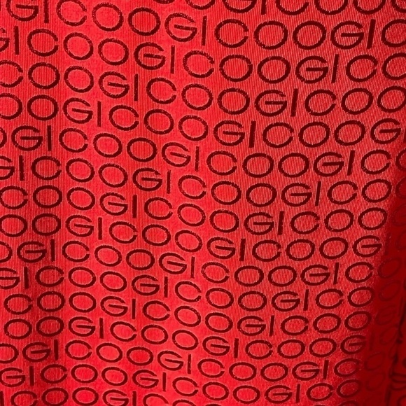 Coogi, Y2K VTG Vibrant Red Maxi Dress, Instantly Slimming w/Stretch & Halter,S - Picture 9 of 15